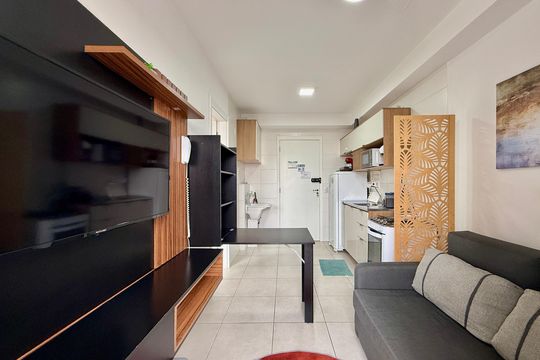 Apartamento à venda com 1 quarto, 27m² em Jardim Caravelas, São Paulo