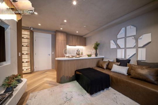 Apartamento à venda com 1 quarto, 53m² em Indianópolis, São Paulo