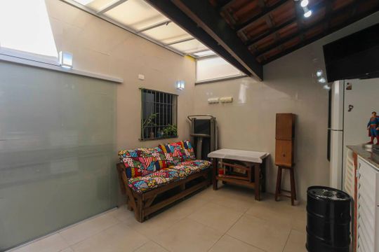 Área gourmet de casa à venda com 3 quartos, 270m² em Vila Lucia, São Paulo