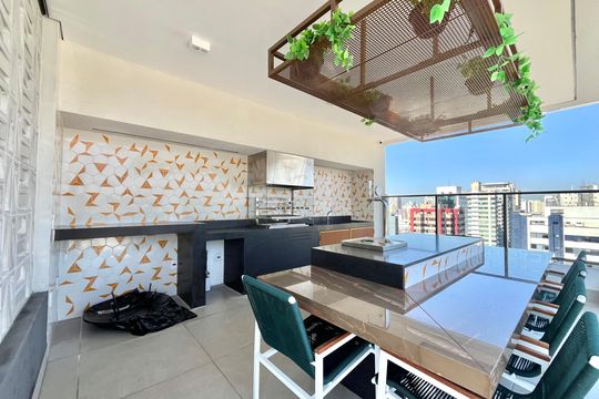 Área comum - Churrasqueira de apartamento para alugar com 1 quarto, 30m² em Vila da Saúde, São Paulo