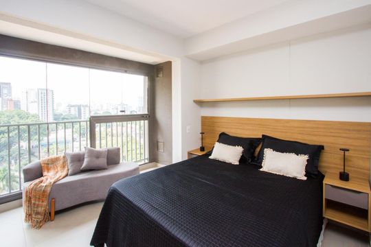 Kitnet/Studio para alugar com 1 quarto, 25m² em Cidade Monções, São Paulo
