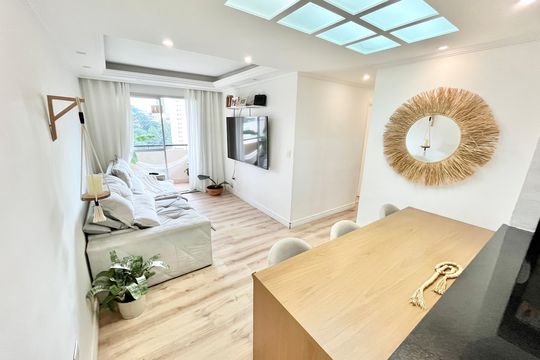 Sala de apartamento para alugar com 3 quartos, 70m² em Vila Aurora (zona Norte), São Paulo