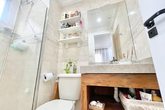 Banheiro da Suíte de apartamento para alugar com 3 quartos, 70m² em Vila Aurora (zona Norte), São Paulo