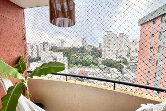 Varanda da Sala de apartamento para alugar com 3 quartos, 70m² em Vila Aurora (zona Norte), São Paulo