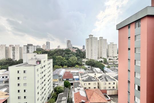 Varanda da Sala Vista de apartamento para alugar com 3 quartos, 70m² em Vila Aurora (zona Norte), São Paulo