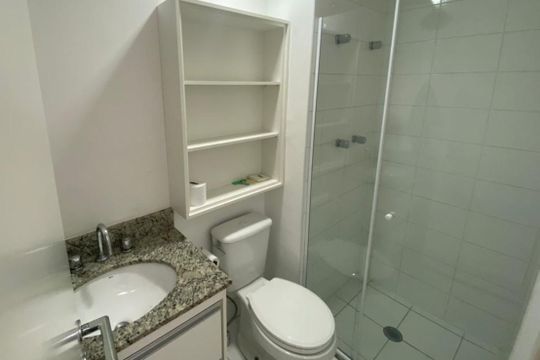 Banheiro de apartamento à venda com 3 quartos, 100m² em Jardim Dom Bosco, São Paulo
