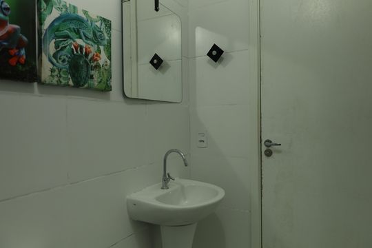 Banheiro de apartamento à venda com 2 quartos, 42m² em Jardim Lideranca, São Paulo