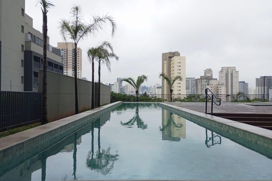 Área comum de apartamento para alugar com 1 quarto, 35m² em Ipiranga, São Paulo