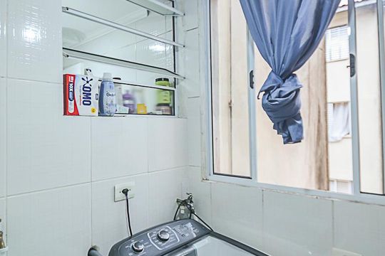 Área de Serviço de apartamento à venda com 2 quartos, 48m² em Ferrazópolis, São Bernardo do Campo