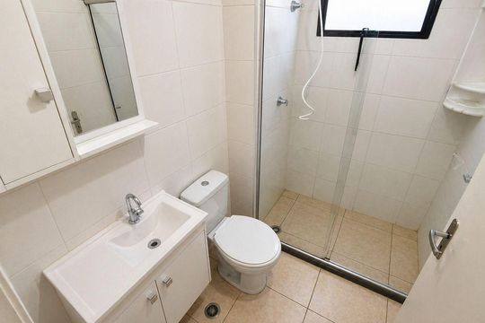 Banheiro de apartamento para alugar com 2 quartos, 42m² em Recanto das Palmeiras, Ribeirão Preto
