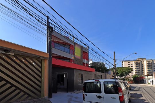 Fachada de apartamento à venda com 3 quartos, 161m² em Vila Guiomar, Santo André