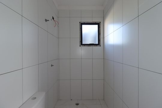 Banheiro da Suíte de apartamento à venda com 3 quartos, 161m² em Vila Guiomar, Santo André