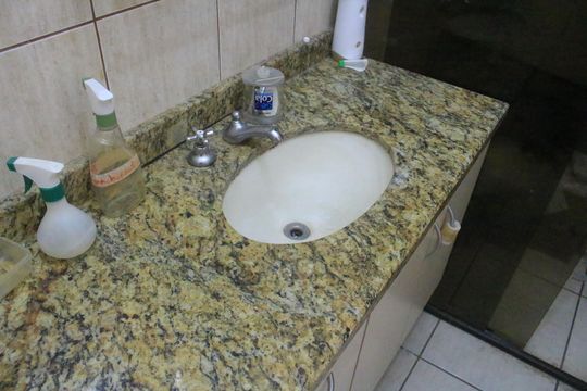 Banheiro da Suíte de casa à venda com 4 quartos, 600m² em Osvaldo Cruz, São Caetano do Sul