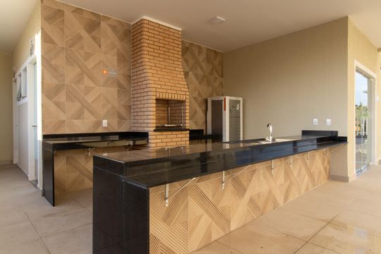 Área comum - Churrasqueira de apartamento para alugar com 2 quartos, 44m² em Notre Dame, Campinas