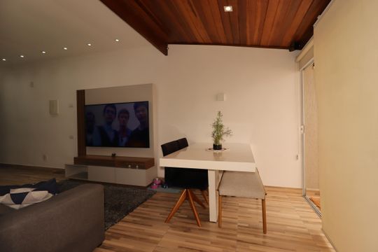 Sala de Jantar de apartamento à venda com 3 quartos, 117m² em Vila Camilópolis, Santo André