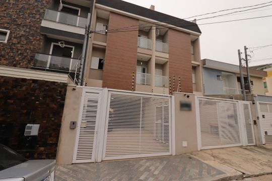 Fachada de apartamento à venda com 3 quartos, 117m² em Vila Camilópolis, Santo André