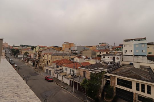Vista do Quintal de apartamento à venda com 3 quartos, 117m² em Vila Camilópolis, Santo André