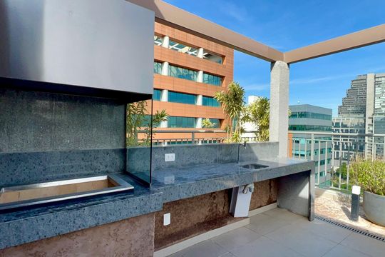 Rooftop de kitnet/studio à venda com 1 quarto, 31m² em Pinheiros, São Paulo