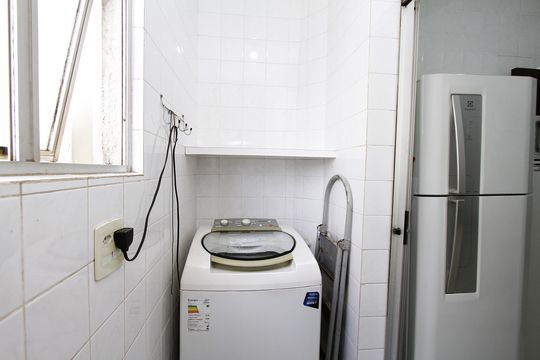 Área de Serviço de apartamento à venda com 3 quartos, 55m² em Monsenhor Messias, Belo Horizonte