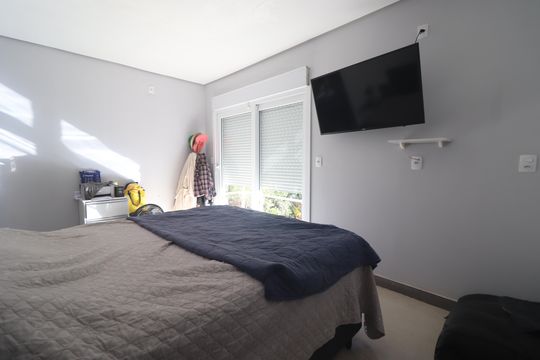 quarto 01 de casa à venda com 3 quartos, 135m² em Petrópolis, Novo Hamburgo
