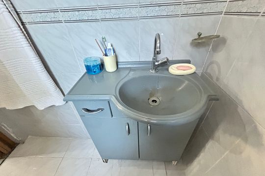 Banheiro da Suíte de apartamento à venda com 3 quartos, 80m² em Encantado, Rio de Janeiro