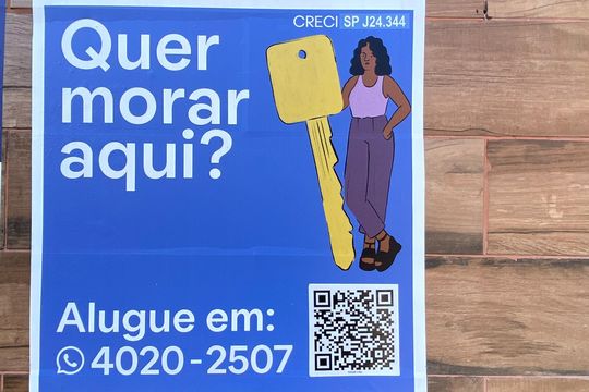 Placa de apartamento à venda com 2 quartos, 45m² em Jardim Eliane, São Paulo