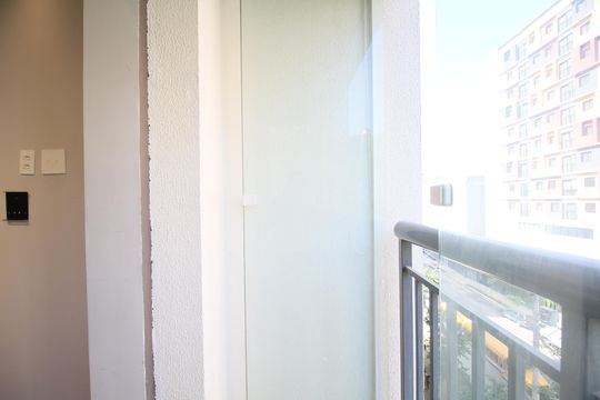 Varanda da Sala de apartamento para alugar com 2 quartos, 45m² em Vila Andrade, São Paulo