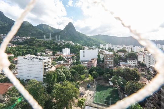 Varanda da Sala de apartamento para alugar com 4 quartos, 174m² em Grajaú, Rio de Janeiro