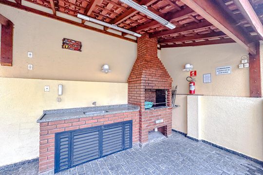 Área comum - Churrasqueira de apartamento para alugar com 2 quartos, 74m² em Tatuapé, São Paulo