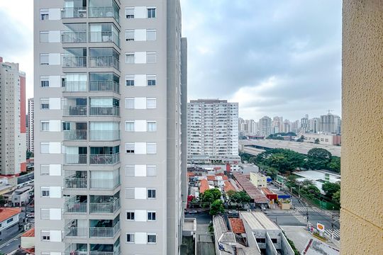 Vista da Varanda de apartamento para alugar com 2 quartos, 74m² em Tatuapé, São Paulo