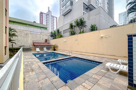 Área comum - Piscina de apartamento para alugar com 2 quartos, 74m² em Tatuapé, São Paulo