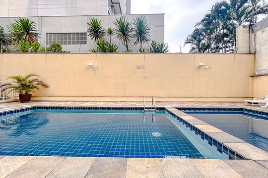 Área comum - Piscina de apartamento para alugar com 2 quartos, 74m² em Tatuapé, São Paulo