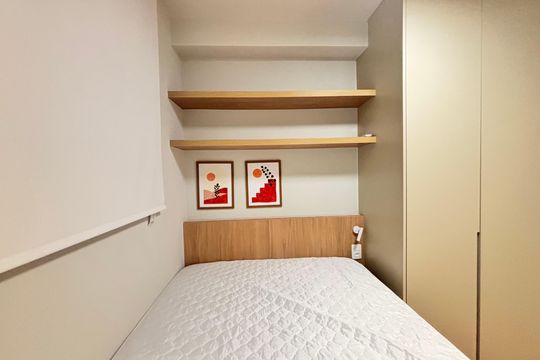 Suíte de apartamento para alugar com 1 quarto, 26m² em Vila Olímpia, São Paulo
