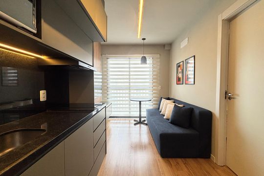 Apartamento para alugar com 1 quarto, 26m² em Vila Olímpia, São Paulo