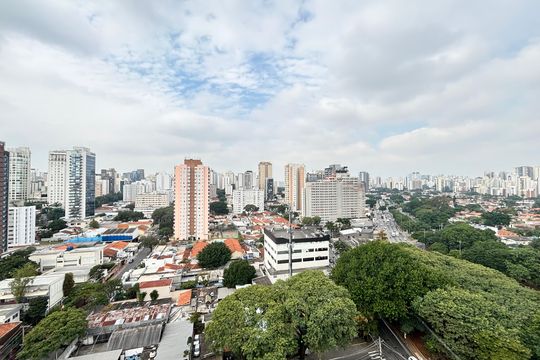 Vista de apartamento para alugar com 1 quarto, 26m² em Vila Olímpia, São Paulo