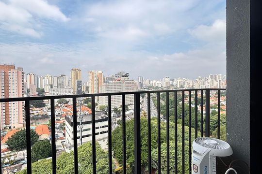 Varanda de apartamento para alugar com 1 quarto, 26m² em Vila Olímpia, São Paulo
