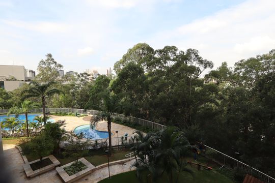Vista da Varanda de apartamento à venda com 3 quartos, 223m² em Vila Andrade, São Paulo