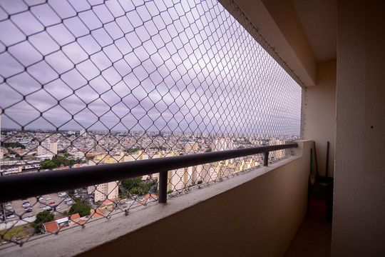 Sala - Varanda de apartamento à venda com 3 quartos, 63m² em Vila Vermelha, São Paulo