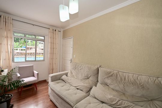 Sala de apartamento à venda com 2 quartos, 45m² em Jardim Monte Alegre, Taboão da Serra