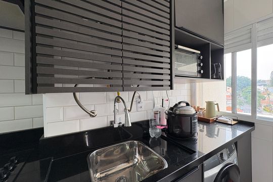 Área de Serviço de apartamento à venda com 2 quartos, 60m² em Vila Pereira Barreto, São Paulo