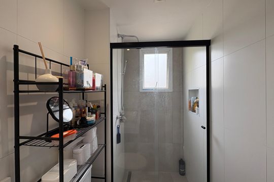 Banheiro da Suíte de apartamento à venda com 2 quartos, 60m² em Vila Pereira Barreto, São Paulo