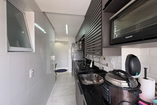 Área de Serviço de apartamento à venda com 2 quartos, 60m² em Vila Pereira Barreto, São Paulo