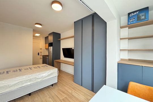 Studio de apartamento para alugar com 1 quarto, 25m² em Vila Olímpia, São Paulo