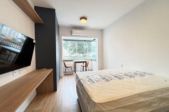 Apartamento para alugar com 1 quarto, 25m² em Vila Olímpia, São Paulo