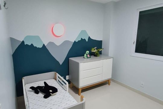 Quarto de apartamento à venda com 2 quartos, 116m² em Barra da Tijuca, Rio de Janeiro