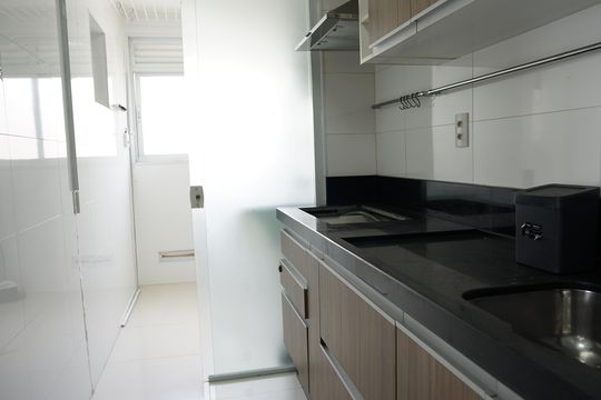 Cozinha - Armários de apartamento à venda com 3 quartos, 68m² em Gopouva, Guarulhos