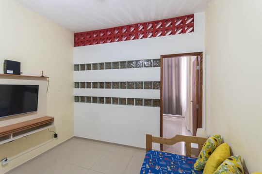Sala de apartamento à venda com 1 quarto, 32m² em Estácio, Rio de Janeiro