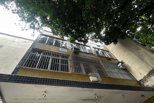 Fachada de apartamento à venda com 1 quarto, 32m² em Estácio, Rio de Janeiro