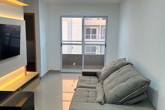 Sala de apartamento à venda com 2 quartos, 60m² em Planalto, Belo Horizonte