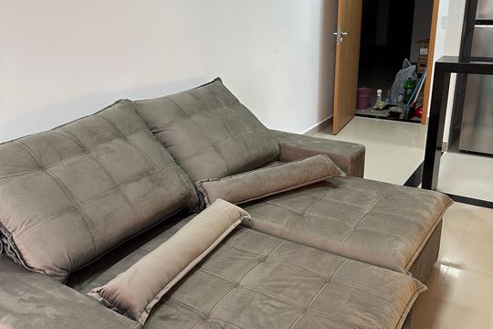 Sala de apartamento à venda com 2 quartos, 60m² em Planalto, Belo Horizonte